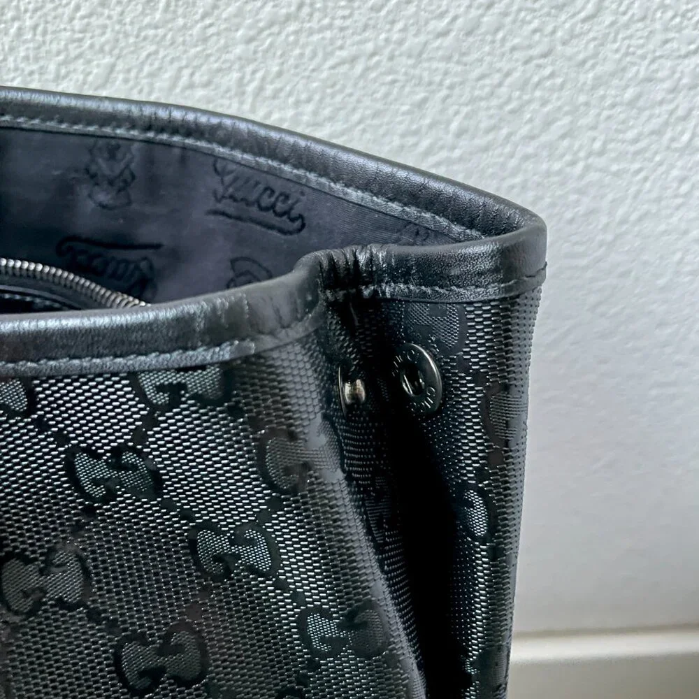 GUCCI Open Tote GG Imprime Large